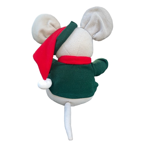 Mouse Rat Rodent Plush Commonwealth Christmas Holiday Fleece Scarf Coat 22” Inch - Picture 3 of 8